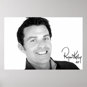 Ryan Kelly Music - Plakat "Signiert" - Up Nah