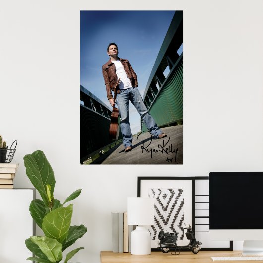 Ryan Kelly Music - Poster - Bridge - "Signed" (Heimbüro)