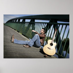 Ryan Kelly Music - Poster - Gitarre