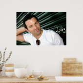 Ryan Kelly Music - Poster - Green-"Signed" (Küche)