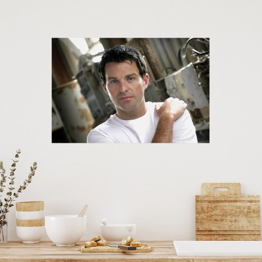 Ryan Kelly Music - Poster - Schlicht White T (Küche)