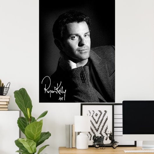 Ryan Kelly Music - Poster "Signed" - Blazer (Heimbüro)