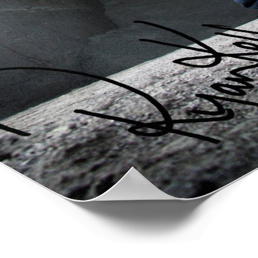 Ryan Kelly Music - Poster "signed" - Warehouse (Ecke)