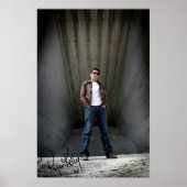 Ryan Kelly Music - Poster "signed" - Warehouse (Vorne)