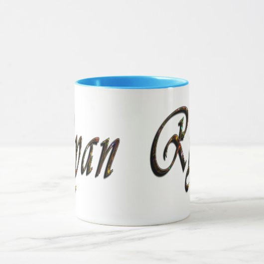 Ryan, Logo, Name Tasse (Zentrum)