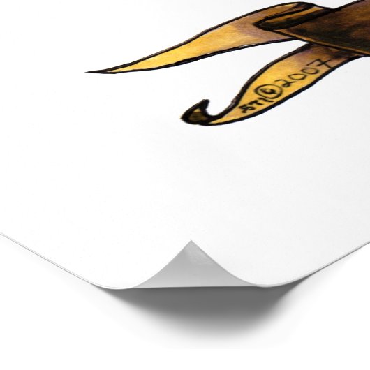 Ryan Shield of Arms Poster (Ecke)