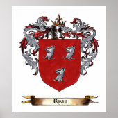 Ryan Shield of Arms Poster (Vorne)