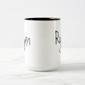 Ryan-TASSE Zweifarbige Tasse (Mittel)