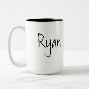 Ryan-TASSE Zweifarbige Tasse