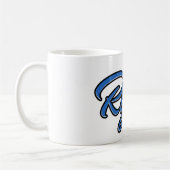 Ryan Vorname Name blue Tasse Kaffeetasse (Links)