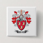 Ryan-Wappen Button (Vorderseite)