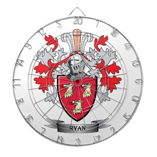 Ryan-Wappen Dartscheibe (vorne)