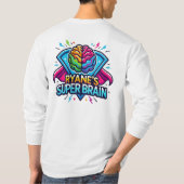 Ryane's Super Brain Long Sleeve Tshirt (Rückseite)