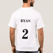 Ryans 2. Geburtstag T-Shirt (Rückseite)