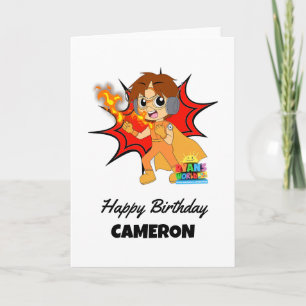 Ryans Geburtstag Karte
