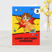 Ryans Geburtstag Karte (Gelbe Blume)