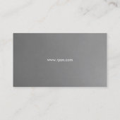 Ryans Gesicht [rot] Visitenkarten Visitenkarte (Rückseite)