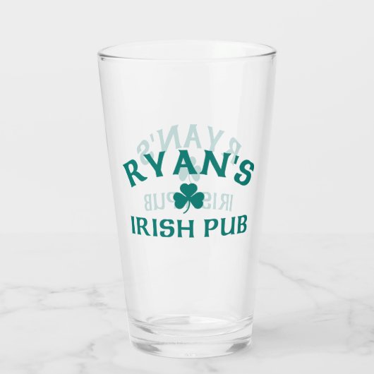 Ryan's Irish Pub Glas (Rückseite)