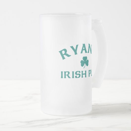 Ryan's Irish Pub  Mattglas Bierglas (VorderseiteRechts)