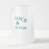 Ryan's Irish Pub  Mattglas Bierglas (Vorderseite Links)