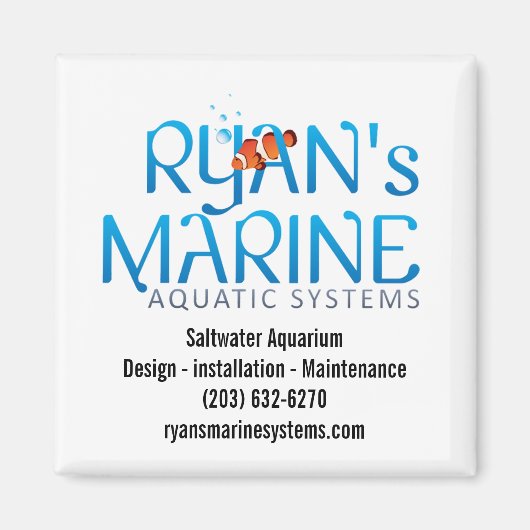 Ryans Marine Magnet (Vorne)