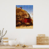 Ryan's Round Barn Poster (Küche)