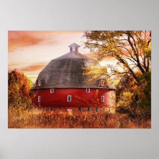 Ryan's Round Barn Poster (Vorne)