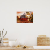 Ryan's Round Barn Poster (Küche)