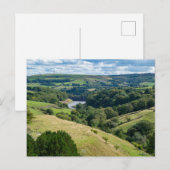 Ryburn Valley and Dam Postkarte (Vorne/Hinten)
