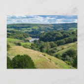 Ryburn Valley and Dam Postkarte (Vorderseite)