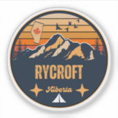 Rycroft, Alberta Aufkleber (Vorderseite)