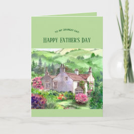 Rydal Berg, William- WordsworthZuhause-Vatertag Karte