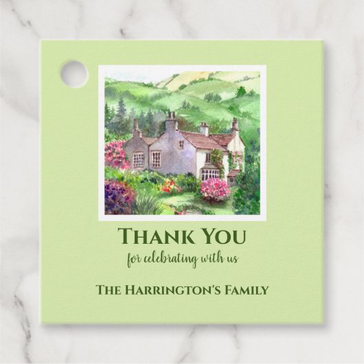 Rydal Housewarming William Wordsworth House Geschenkanhänger (Vorderseite)