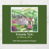 Rydal Housewarming William Wordsworth House Schaumweinetikett (Einzelnes Label)