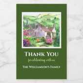 Rydal Housewarming William Wordsworth House Weinetikett (Einzelnes Label)