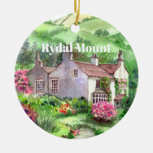 Rydal Mount Garden William Wordsworth Zuhause Keramik Ornament