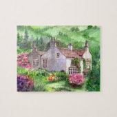 Rydal Mount, William Wordsworth, Zuhause Watercolo Puzzle (Horizontal)