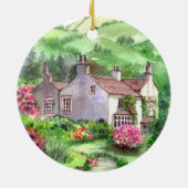 Rydal Mount, William Wordsworth's Zuhause Keramik Ornament (Hinten)