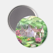 Rydal Mount, William Wordsworth's Zuhause Magnet (Vorderseite/Rückseite)