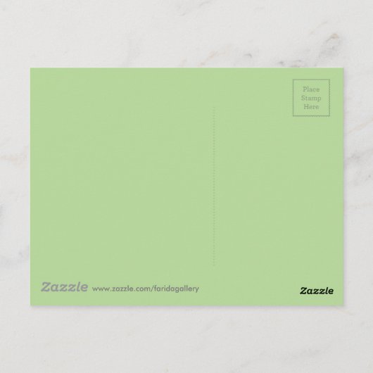 Rydal Mount, William Wordsworth's Zuhause Postkarte (Rückseite)