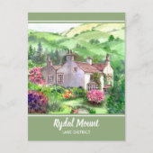 Rydal Mount, William Wordsworth's Zuhause Postkarte (Vorderseite)
