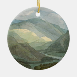 Rydal Wasser, 1786 (w/c) Keramik Ornament