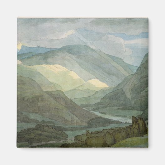 Rydal Water, 1786 (w/c) Magnet (Vorne)