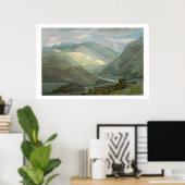 Rydal Water, 1786 (w/c) Poster (Heimbüro)
