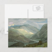 Rydal Water, 1786 (w/c) Postkarte (Vorne/Hinten)