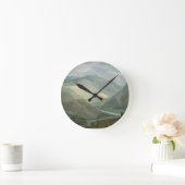 Rydal Water, 1786 (w/c) Runde Wanduhr (Zuhause)