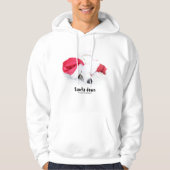 Ryder das Whippet/die Sankt unten Hoodie (Vorderseite)