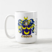 Ryder, der Ursprung, die Bedeutung und das Wappen Kaffeetasse (Links)