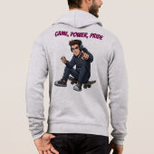 Ryder Game Power Pride Hoodie – Urban Streetwear G (Rückseite)