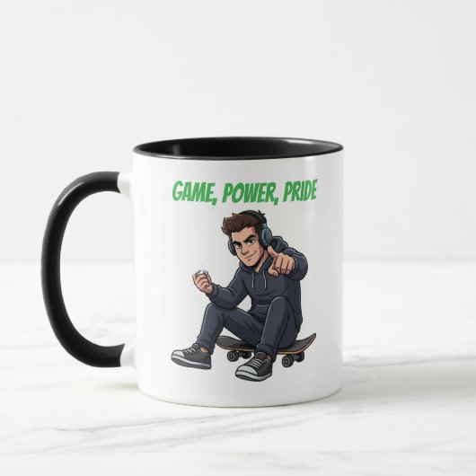 Ryder Game Power Pride Mug – Urban Gamer Style Tasse (Links)